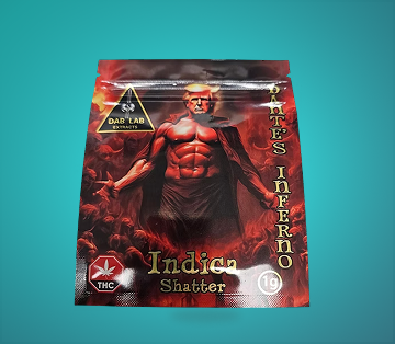 Dr Dab 1G shatter Dante`s inferno