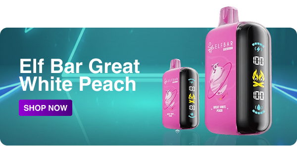 Elf bar Great white peach